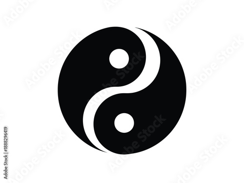 Yin Yang Symbol of Balance and Harmony.