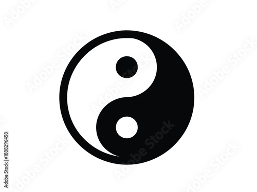 Yin Yang Symbol of Balance and Harmony.