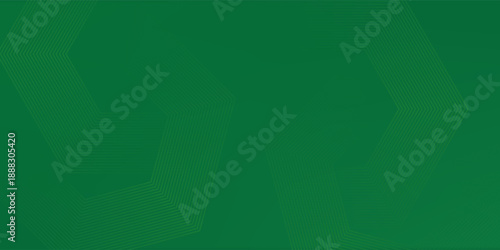 Abstract Modern Hexagon Background Green Color, Vector Illustration