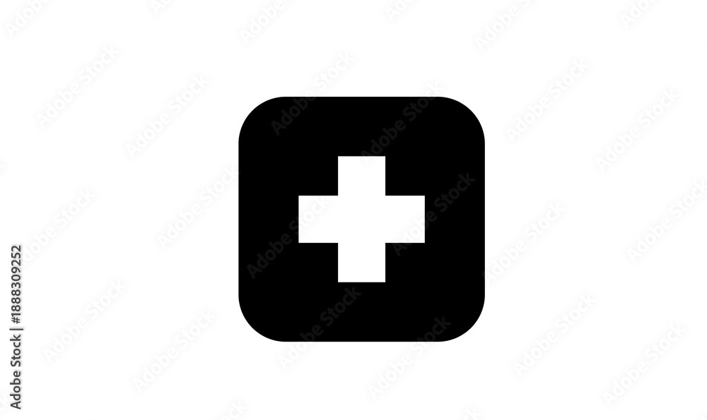 Obraz premium first aid kit, Plus sign, Addition, 