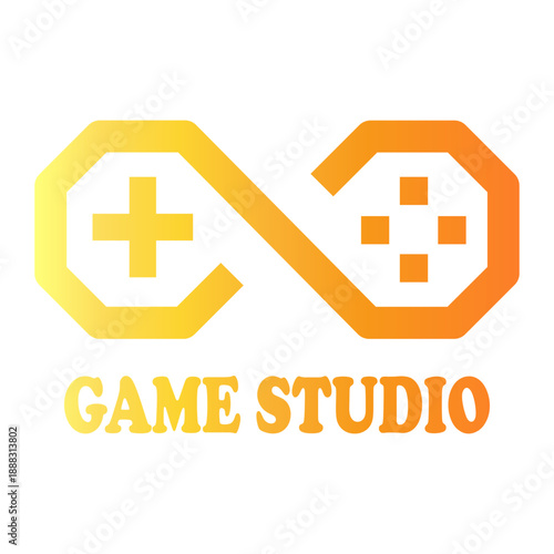 playing game Gradient icon