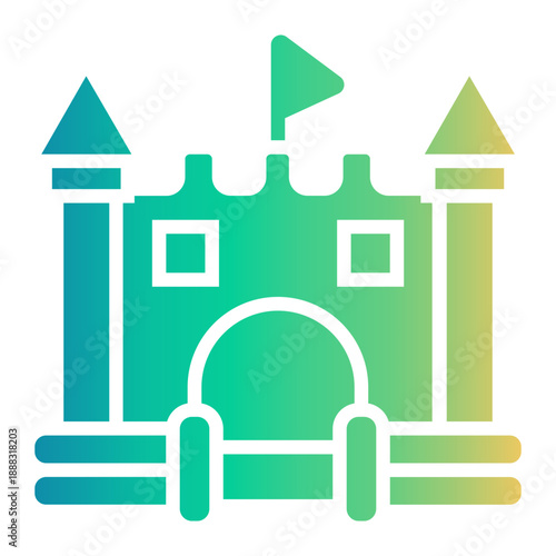 city park Gradient icon