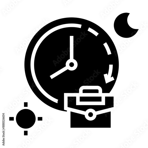 workaholic Solid icon