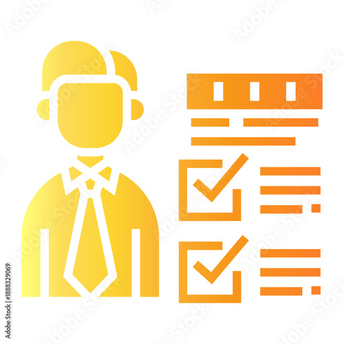 workaholic Gradient icon