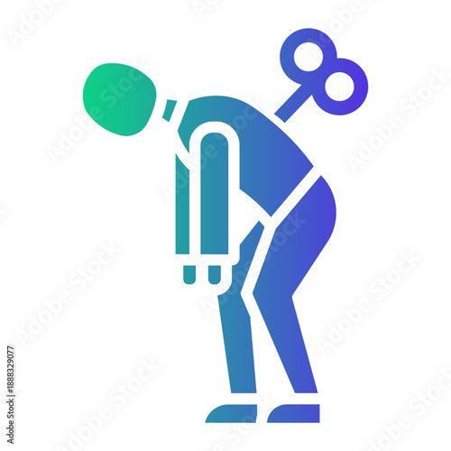 workaholic Gradient icon