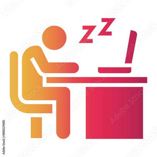 workaholic Gradient icon