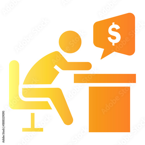 workaholic Gradient icon