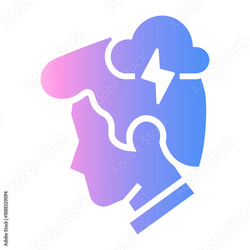 workaholic Gradient icon