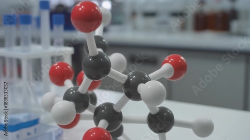 Molecular Model for Scientific Research in a Laboratory