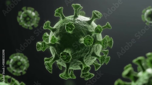 Realistic Coronavirus COVID-19 Animation