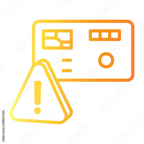 atm Line Gradient Icon