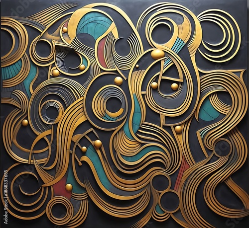 Wallpaper Mural abstract vector background Torontodigital.ca