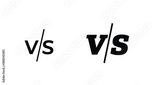 Bold versus italicized letters displayed as a striking graphic silhouette