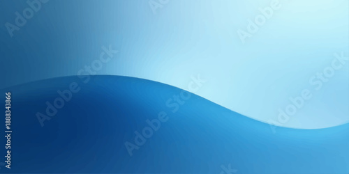 A vibrant blue abstract background features a flowing wave pattern with wavy lines and light curves, creating a vector art illustration of motion and sea texture for a modern wallpaper design