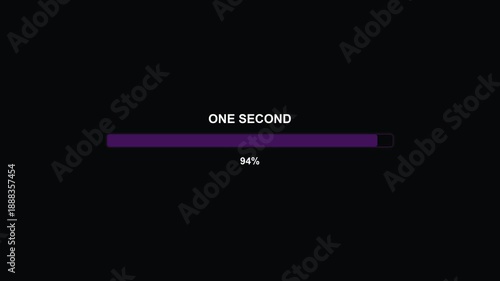 Wallpaper Mural Loading bar progress animation for video editing and website applications in a simple design with clear timing Torontodigital.ca