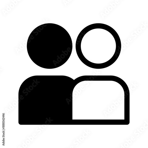 Partnership Icon Vector Symbol Design Illustration