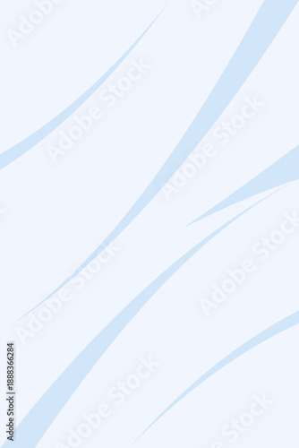 Minimal icy curved background
