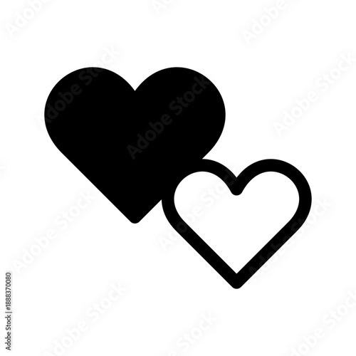 Love Icon Vector Symbol Design Illustration