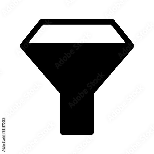 Filter Icon Vector Symbol Design Illustration