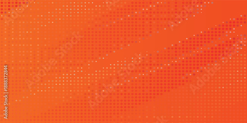 Comic orange background with halftone. gradient in pop art retro style. halftone dotted background. dots pop art comics. vector illustration eps10