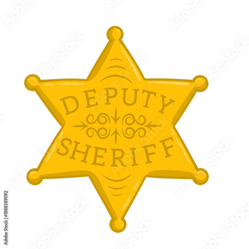 sheriff star badge
