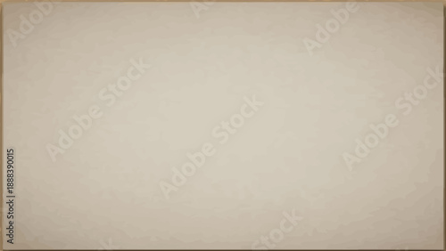 Old parchment background with vintage paper texture and subtle grunge gradient vector illustration.