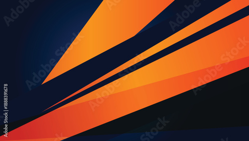 Free Download Abstract blue and orange diagonal geometric background vector for modern corporate design - GFXLoad