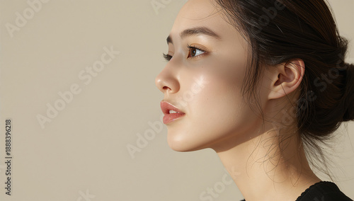 逆サイドからの窓光で陰影を反転し輪郭の見え方を検証する