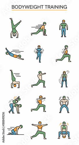 Bodyweight Training Exercises for Fitness and Strength.