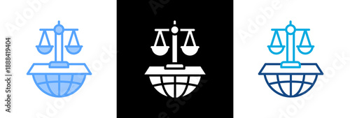 Fair Trade Support triple icon