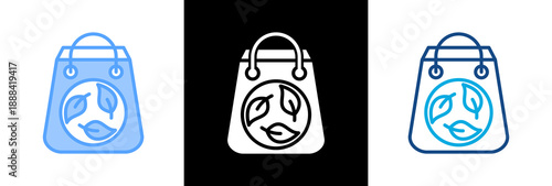 Ethical Shopping triple icon