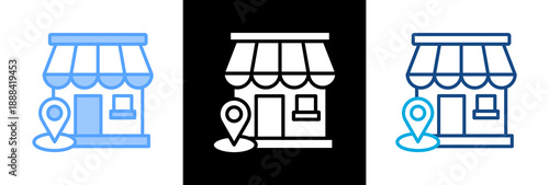 Local Store triple icon