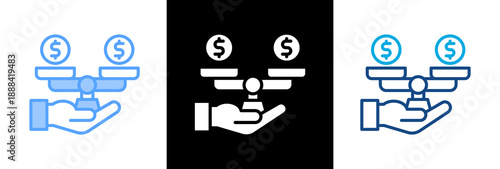 Fair Payment triple icon