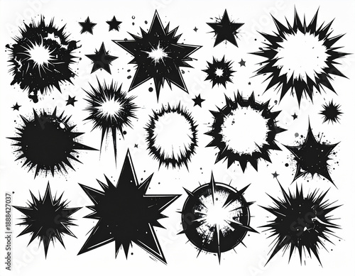 爆発のイメージイラスト