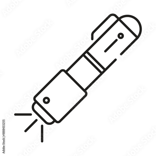 Diagnostic Tool Line Icon