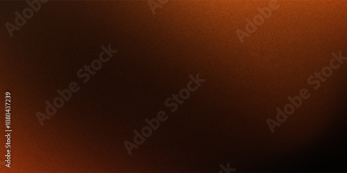 Grainy texture orange black colors gradient background