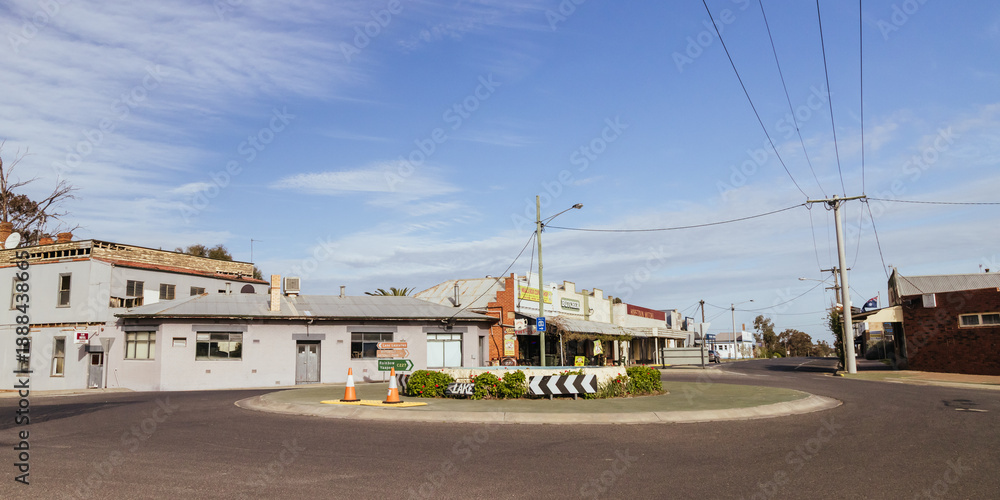 Fototapeta premium Hopetoun Heritage Buildings in Australia