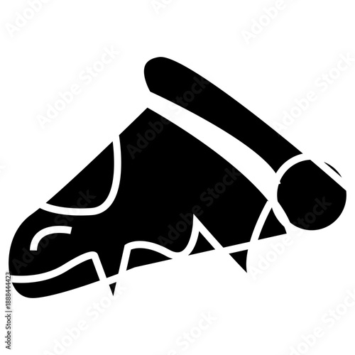 vector illustration of a pizza slice