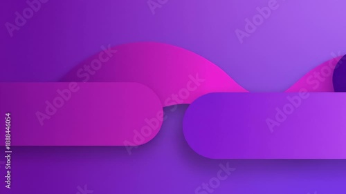 Abstract Purple Shape Transitions Animated Background
