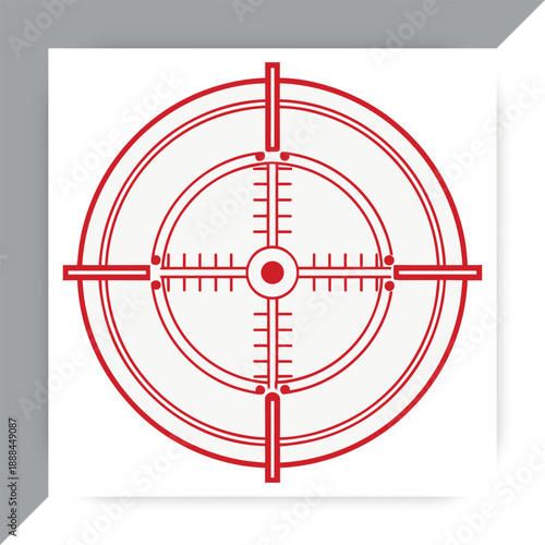  Red Bullseye Target with Crosshair Vector Illustration,target icon vector,target icon design,target icon concept, target icon post, target icon cartoon,target icon icon, target icon template,target