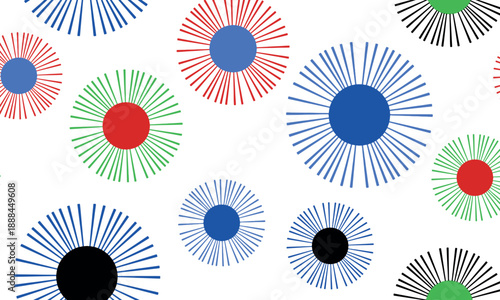 abstract floral seamless pattern design background suitable for home decore and wallpaper purpose
