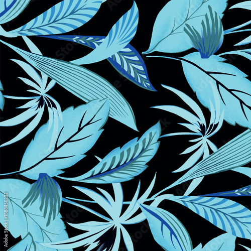 abstract floral seamless pattern design background suitable for home decore and wallpaper purpose
