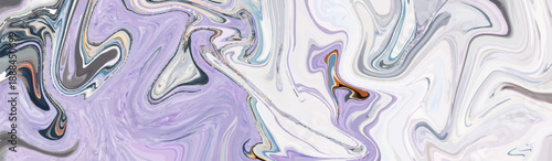 Abstract lavender and white marble liquid swirl texture background featuring elegant fluid art patterns and sophisticated acrylic pour designs