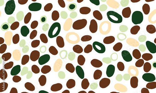 abstract floral seamless pattern design background suitable for home decore and wallpaper purpose
