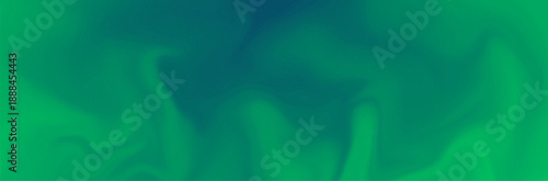 Vibrant abstract background featuring rich emerald green and deep teal color gradients with smooth, flowing liquid motion suggestive of digital art or aurora borealis patterns