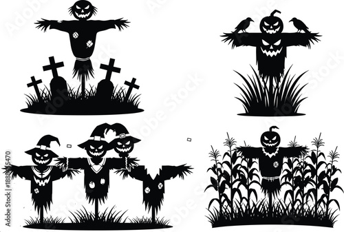 Black silhouette illustration of a traditional Indian woman wearing a sari and bangles drawing water from a rural well with a pulley and rope system