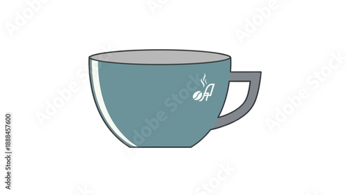 cup isolated on white