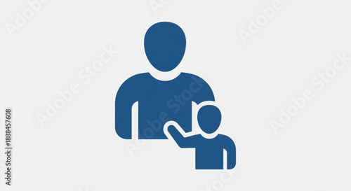 Father and child in a loving embrace symbolizing family bonding and support