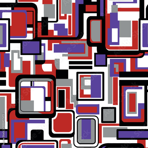 abstract square seamless pattern design background suitable for home decore and wallpaper purpose


