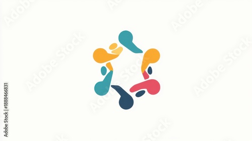 mental health logo with interconnected shapes representing support, care, and emotional well-being Free Download mental health logo with interconnected shapes representing support, care, and emotional well-being - GFXLoad